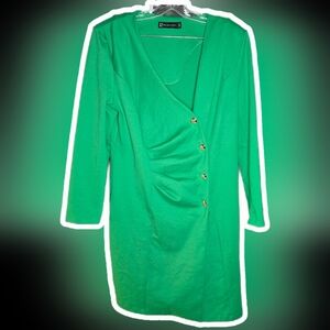 New York & Company Formal Dress-Womens XL-Green-NY&CO-office,work,evening,church